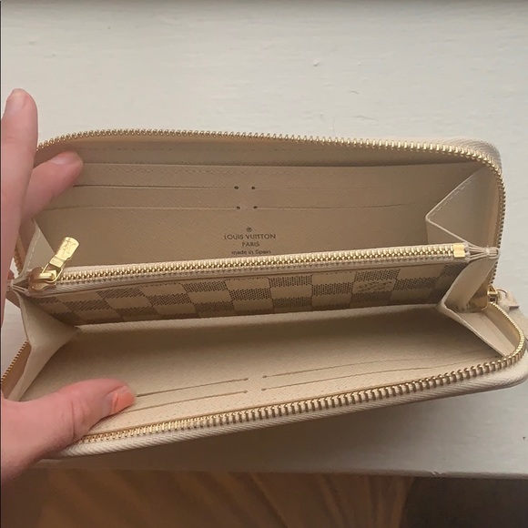 Damier Azur small leather wallet - Picture 2 of 5